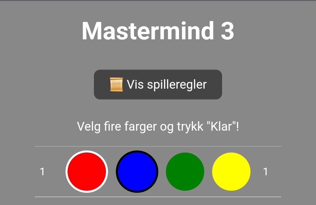 Bilde for MasterMind 3