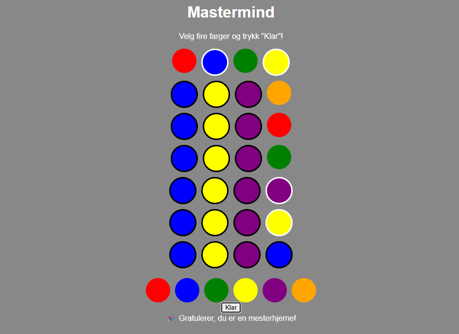Bilde for Mastermind1